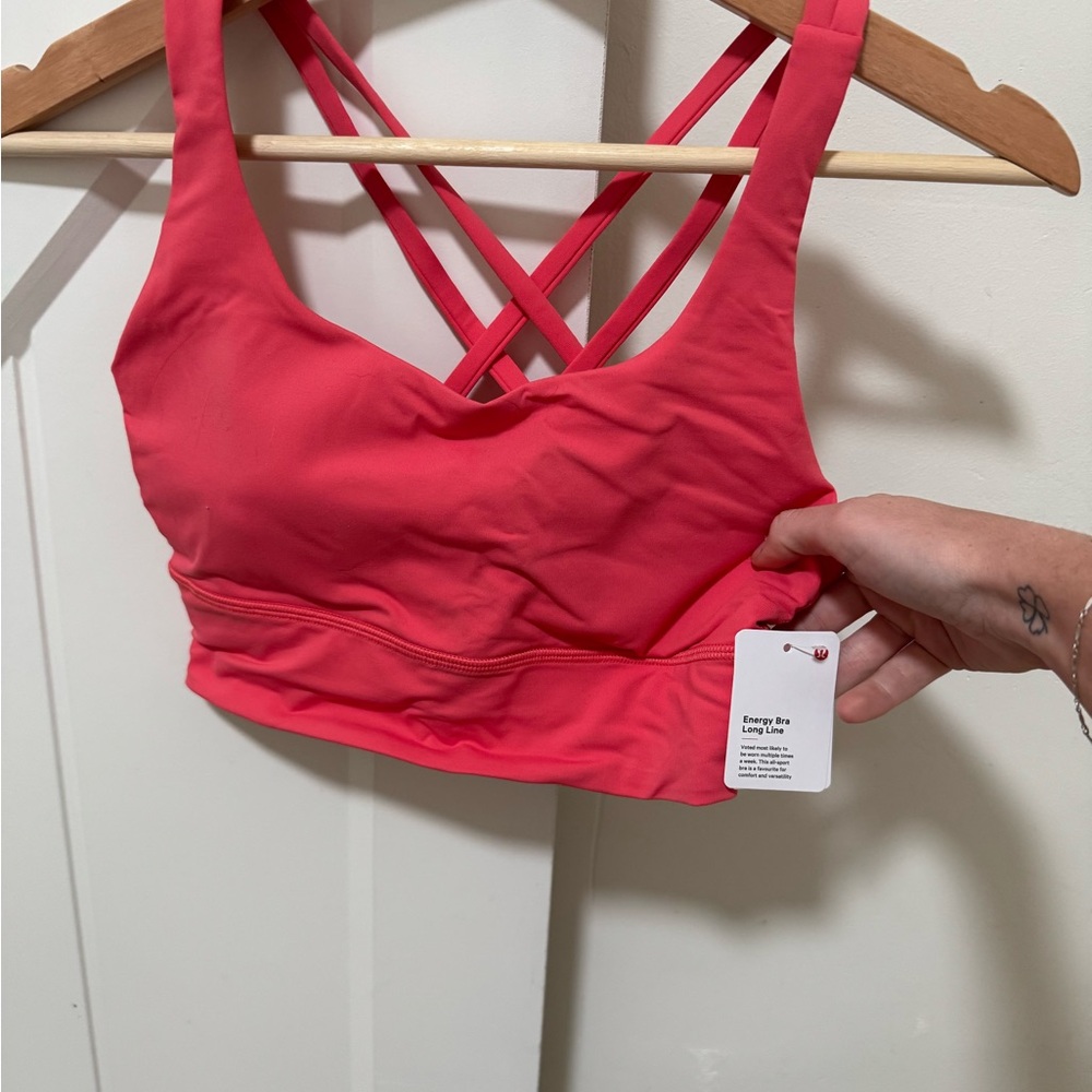 Lululemon Athletica Pink Sports Bra
